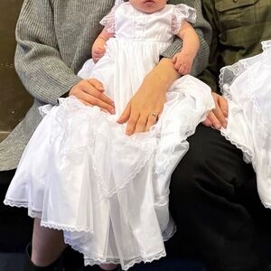 Baptism dresses 0-6 month